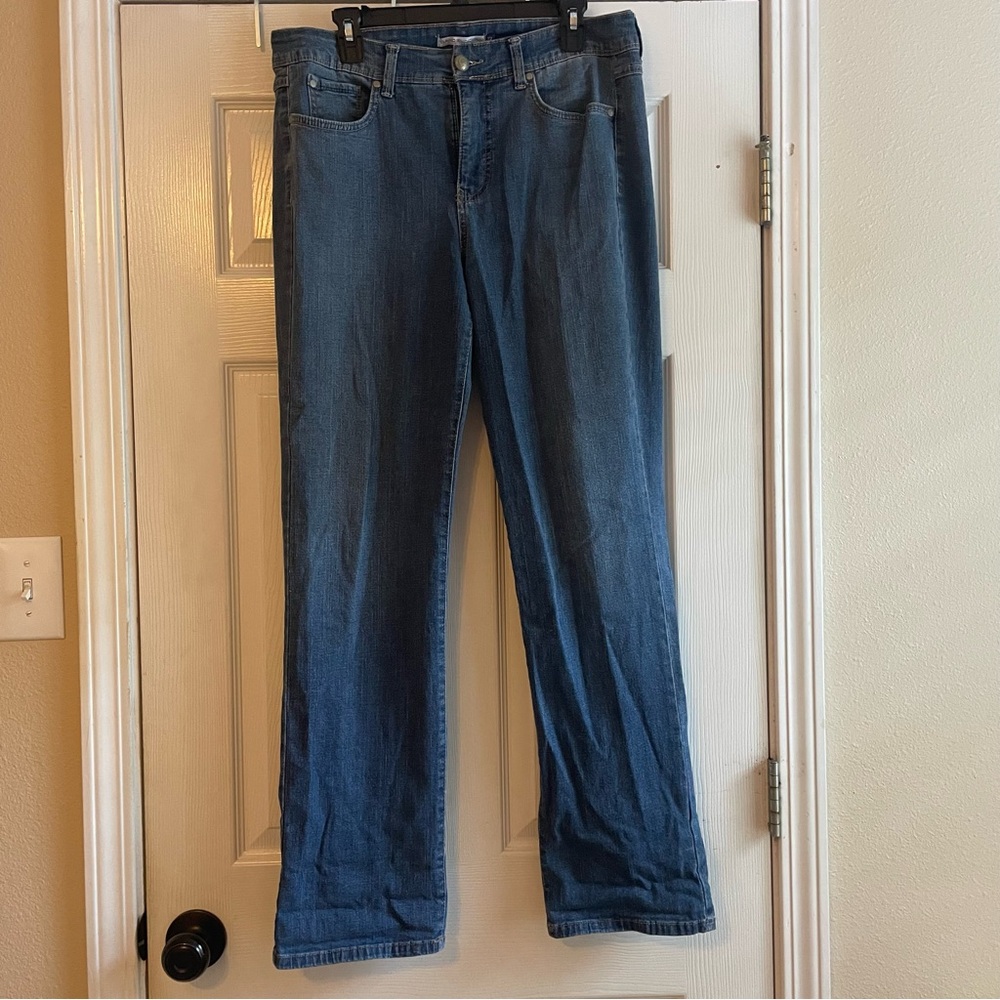 BandolinoBlu Cassidy Size 12 Blue Cotton Spandex Denim Jeans